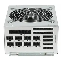 Блок питания 1200W FSP FSP1200-50AAG 80+ ЗОЛОТИСТЫЙ, 6xPCI-E6+2, 135mm fan, Modular, C20, коричневый box - миниатюра 3