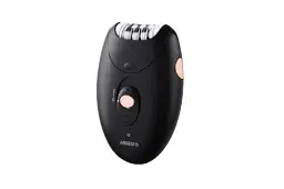 Епілятор Ardesto LESH-Y305 Black, суха епіляція, 18 щипців (6 рядів по 3 пари), 2 швидкості, час роботи 40хв, в комплекті щіточка для очищення