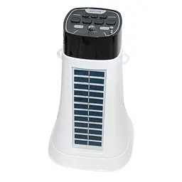 Гучномовець ручний Speaker L-026 білий, з акумулятором і з сонячною панеллю - мініатюра 3
