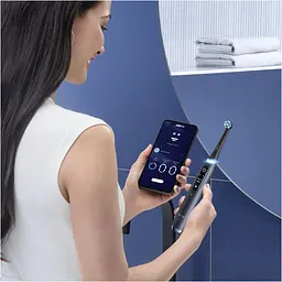 Набір електричних зубних щіток Oral-B iO 9 чорна та рожева - мініатюра 6