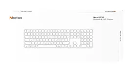 Клавіатура Meetion MT-K230MW-A-RUA (MT-K230MW-A-RUA) - мініатюра 3