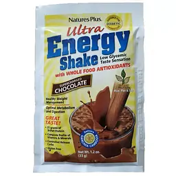 Замінник харчування NaturesPlus Chocolate Ultra Energy Shake смак шоколаду 264 г