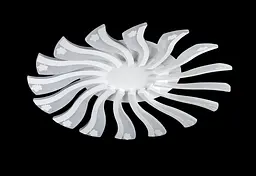 Люстра стельова LED Splendid Ray LK39264/16 SMALL, 96W, білий, 16 ламп, 55 см, сучасний стиль - мініатюра 5