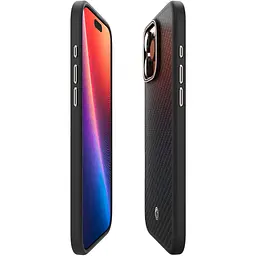 Чохол Spigen Enzo Aramid with MagSafe для Apple iPhone 16 Pro Max Black Natural (ACS08501) [117848] - мініатюра 6