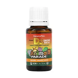 Вітамін D3 Nature's Plus 400 IU (Animal Parade) - 10 мл - мініатюра 3