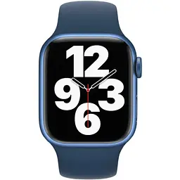 Розумний годинник Apple Watch Series 7 41mm Abyss Blue EU темно синій - мініатюра 3