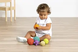 Набір сенсорних м'ячиків Miniland Sensory Balls, різнобарвний - мініатюра 4