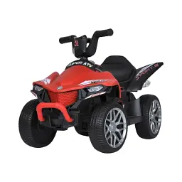 Дитячий квадроцикл з пультом 2 мотори 25W 12V MP3 USB EVA червоний (M 5730ELR-3)