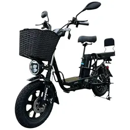Електровелосипед Minako Monster Pro 18" 1000W 60V 26Ah гідравлічні гальма розкладний багажник/сидіння