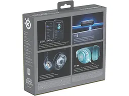 Ігрова гарнітура SteelSeries Arctis Nova 3P Wireless MultiPlatform Aqua (61688) - мініатюра 6