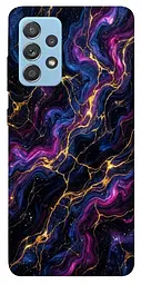 TPU чохол Demsky Purple space marble для Samsung Galaxy A52 4G / A52 5G