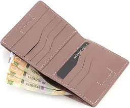 Жіночий шкіряний гаманець Grande Pelle 11.5х11.5х3 см acs0024516 - мініатюра 5
