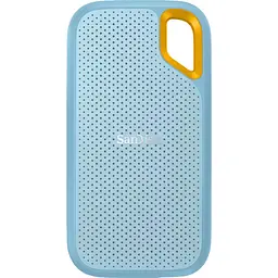 Зовнішній SSD накопичувач SanDisk Extreme Portable V2 4TB Sky Blue (SDSSDE61-4T00-G25B) [139105] - мініатюра 1