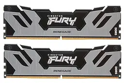 Модуль пам'яті Kingston Fury DDR5 32GB (2x16) 7200MHz Renegade Silver XMP (KF572C38RSK2-32)
