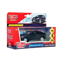 Автомодель Technopark Mercedes-Benz Gle Coupe, 1:32, чорний (GLE-COUPE-BE) - мініатюра 4