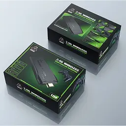 Міні ігрова приставка XPRO 25001 M8 64 ГБ Mini Game Stick 4K HDMI + 2 бездротові джойстики чорна (40842-15758_836) - мініатюра 5