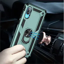 Чохол до мобільного телефона BeCover Military Samsung Galaxy A02 SM-A022 / M02 SM-M022 Dark Green (706641) - мініатюра 4