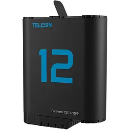 Акумулятор Telesin S0-ECB-02-TGP 1720mAh для GoPro Hero 12/11/10/9 [128325] - мініатюра 1