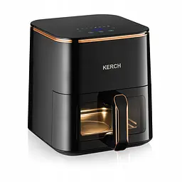 Аэрофритюрница мультипеч KERCH ICONI 5L 2500W Gold - мініатюра 6