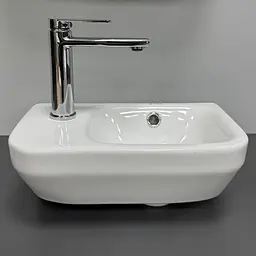 Умивальник VBI Cupi R підвісний 36x22x14 см white VBI-015625 - мініатюра 3