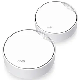 TP-Link Маршрутизатор DECO X50 PoE 2PK AX3000 1xGE LAN/WAN 1x2,5GE LAN/WAN MU-MIMO OFDMA MESH