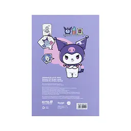 Блокнот Kite А5 Kuromi термобіндер, 64 аркуші, нелінований (HK25-193) - мініатюра 3