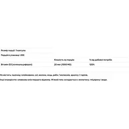 Вітамін D3 Jarrow Formulas 1000 МО 200 капсул - мініатюра 3