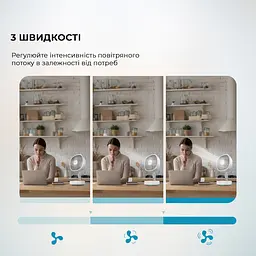 Портативний вентилятор CECOTEC Telescopic fan EnergySilence 1000 FoldAir Portable - мініатюра 7