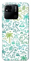 TPU чохол Demsky Dino pattern для Xiaomi Redmi 10A