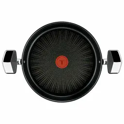 Сотейник Tefal Excellence+, з кришкою, 26см, чорний (E3337145) - мініатюра 2