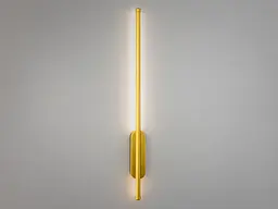 Бра лінійне LED Diasha 7099/600G, 12W, 3000K, золото, металевий каркас, для коридору