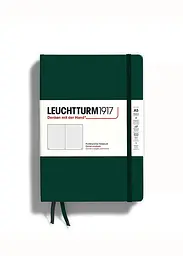 Блокнот Leuchtturm1917, Середній, Forest Green, Крапка (367255) - мініатюра 1