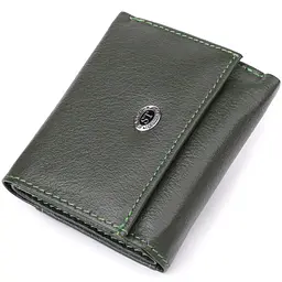 Жіночий мініатюрний гаманець із натуральної шкіри ST Leather 9,5х7,5х2 см acs0029691