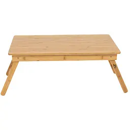 Складний стіл Bo-Camp Walworth 70x40 cm Bamboo Brown (1404313), Світло-коричневий - мініатюра 2