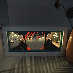 Світильник нічник 3D Магічна битва Мегумі Фушігуро Jujutsu Kaisen Megumi Fushiguro 20 см NL3D JK MF