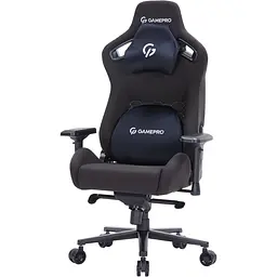 Геймерське крісло GamePro GC900B Size XL Fabric Black [126421] - мініатюра 4