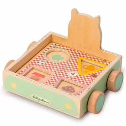 Каталка з сортером Lilliputiens Вовк Луї (83470) Lilliputiens -83470 - мініатюра 6