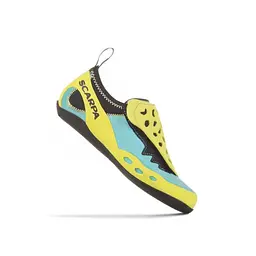 Скельники детские Scarpa Piki J Rent 35-36 Жовтий-Блакитний - мініатюра 2