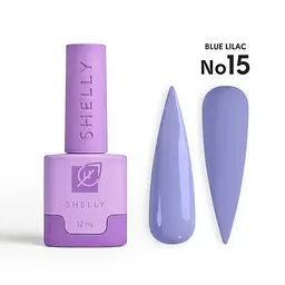Гель-лак для нігтів 15 Blue Lilac Shelly 12 мл