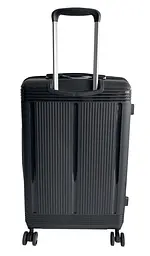 Валіза велика Worldline Airtex 292 поліпропілен M Чорний - мініатюра 3