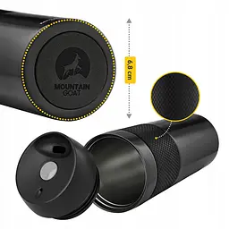Термокухоль Mountain Goat Travel 0.4 л Black (P-5907739315694) - мініатюра 9