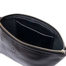 Жіноча шкіряна косметичка GRANDE PELLE 23х10.5х7.5 см acs0015904 - мініатюра 4