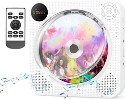 Портативний CD-плеєр DESOBRY з Bluetooth і FM-радіо