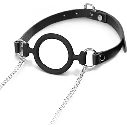 Затискачі для сосків з кляпом Bedroom Fantasies Nipple Clamps & silicone Gag Ring - мініатюра 3