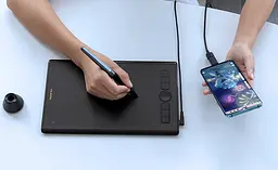 Графічний планшет Huion Inspiroy H580X + рукавичка - мініатюра 6