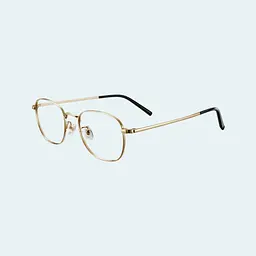 Комп'ютерні окуляри Mijia Anti-Blue Titanium Glasses (HMJ06LM) золотисті - мініатюра 3