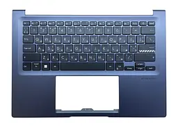 Топкейс ноутбука / верхня панель та клавіатура для ноутбука Asus Vivobook 14X X1403ZA (90NB0WQ2-R31UA1) Оригінал від Asus, Верхня панель клавіатури