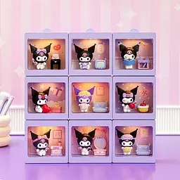 Фігурка-сюрприз POP TOP KUROMI – СВЯТКОВИЙ НАСТРІЙ (світло, в ас.) Pop Top 25WH-001 - мініатюра 9