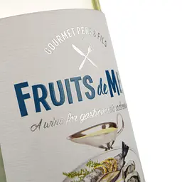 Вино Gourmet Pere & Fils Fruits de Mer Entre Deux Mers, 11,5%, 0,75 л - мініатюра 3