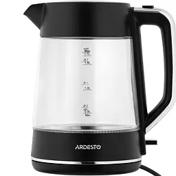 Електрочайник Ardesto Otter скло 1.7 л чорний (EKL-F115)